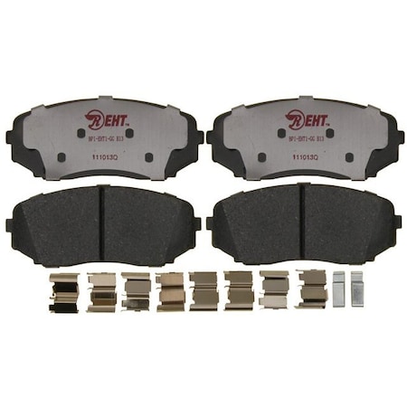 R/M Brakes BRAKE PADS OEM OE Replacement Hybrid Technology Includes Mounting Hardware EHT1258H